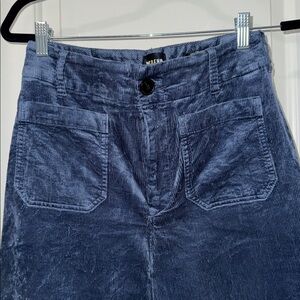 Anthropologie The Colette Corduroy Crop Wide-Leg Pants by Maeve